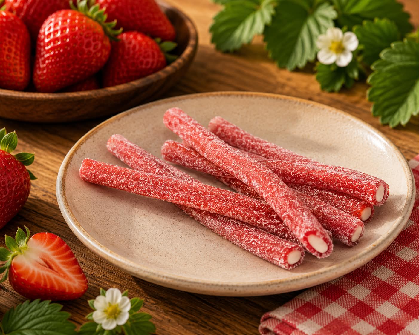 Jumbo fraise sucré 1 pièce