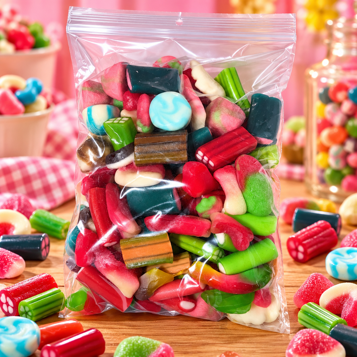 2. sachet Mixte bonbons lisses 500 gr