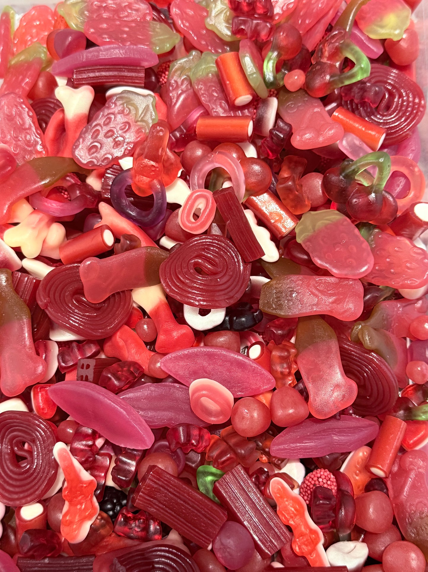Mélange rouge lisse 100 gr