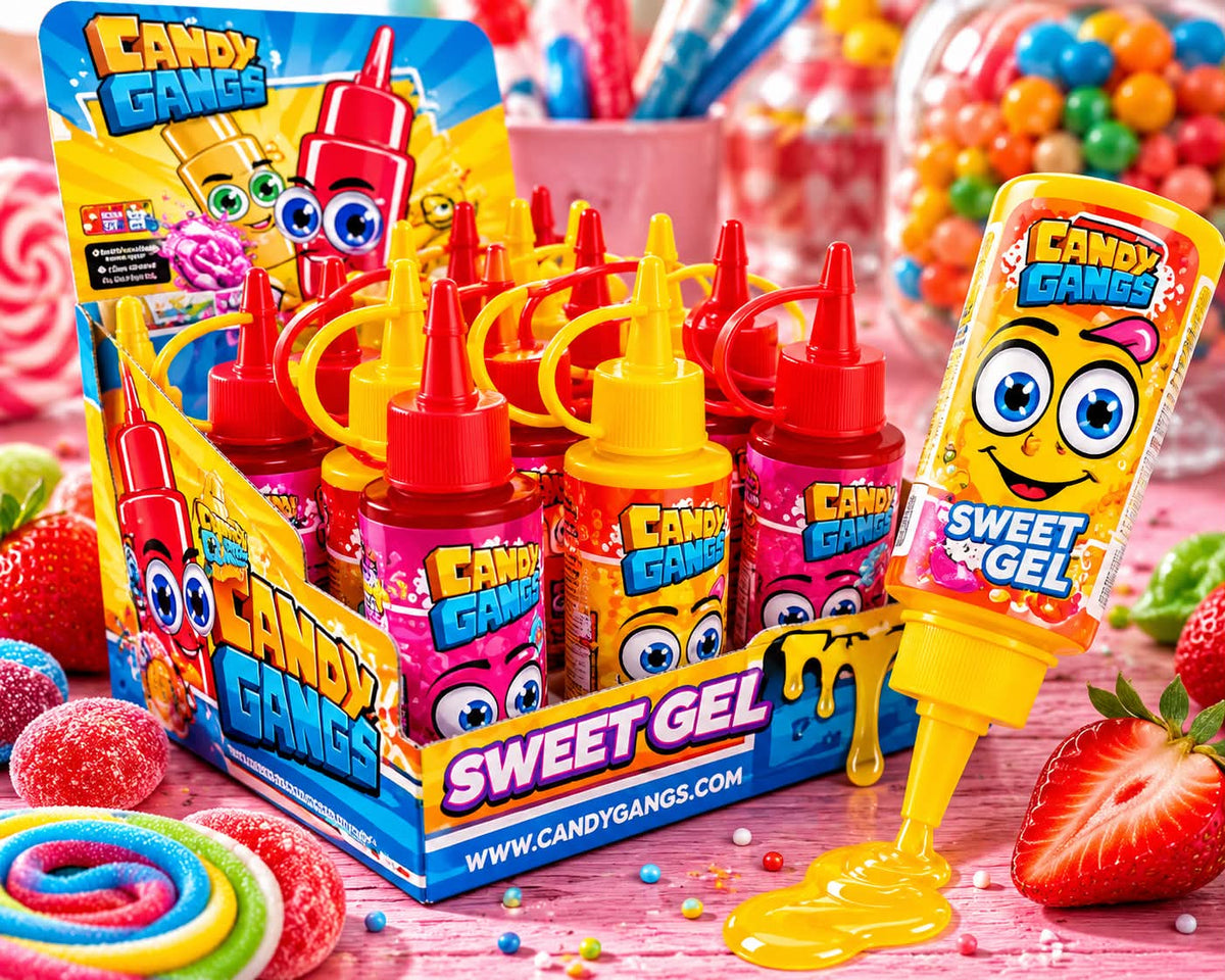 Flacon ketchup fruité 1 pièce bonbon liquide