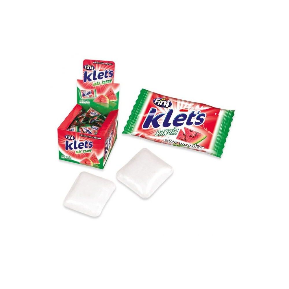 Chewing gum pastèque sans sucre 10 pc