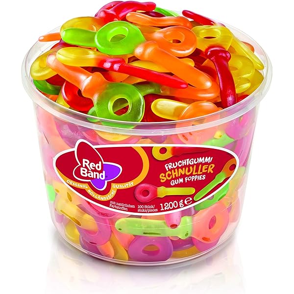 Grande tétine lisse fruit red band 100 gr