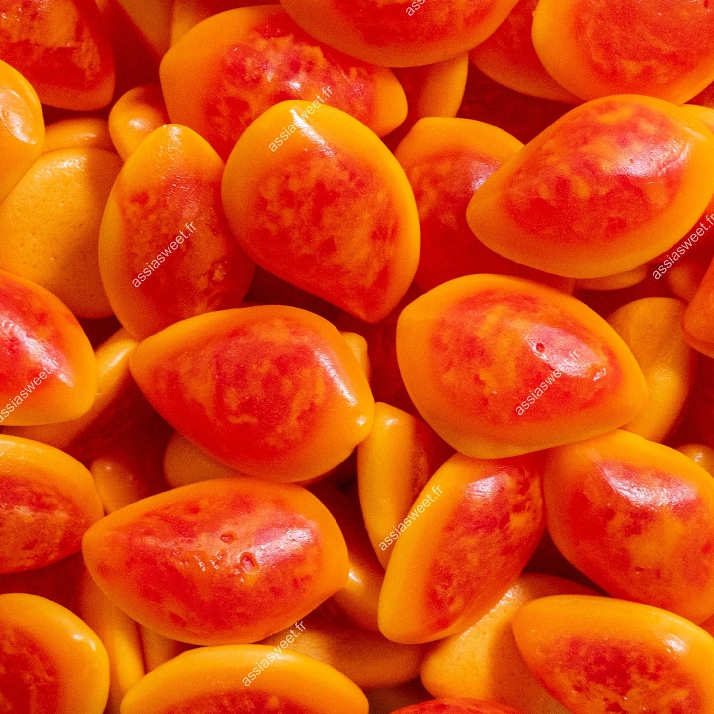 Mangue lisse fourré legerement poivrée100 gr