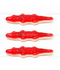 Crocodile rouge lisse bebeto 100 gr