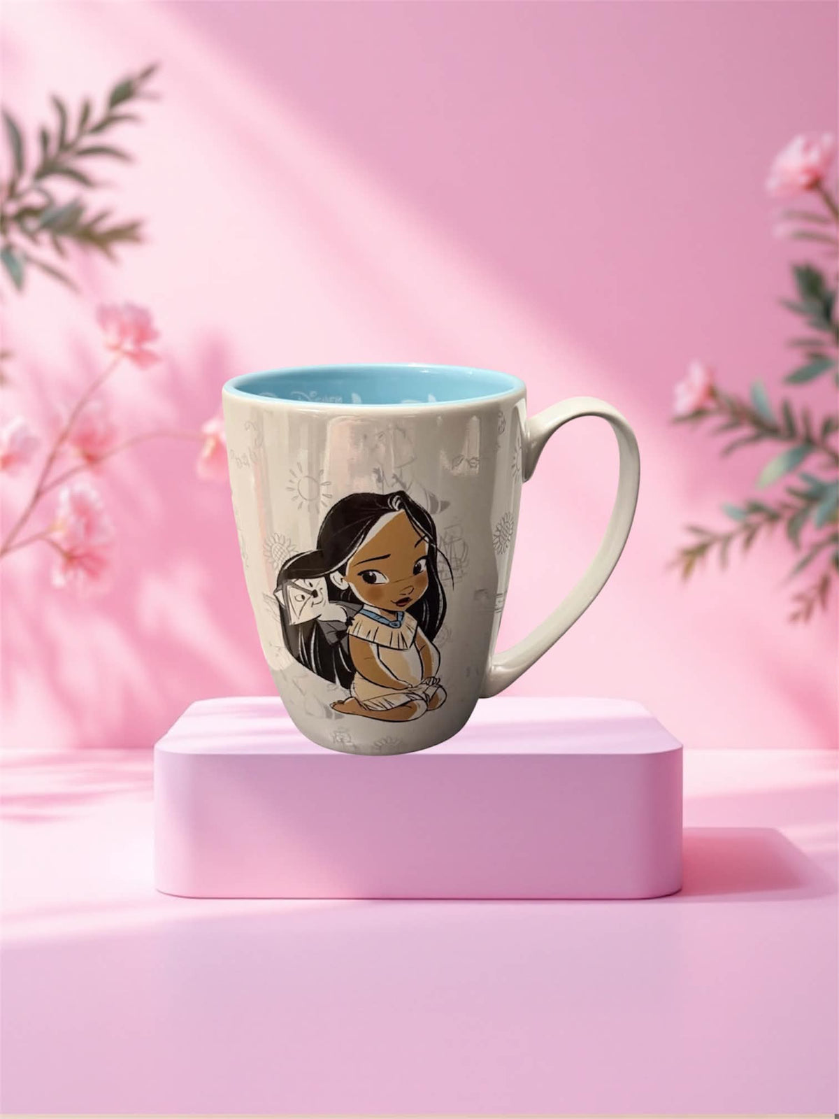 Tasse pocahontas avec 200 gr de bonbons
