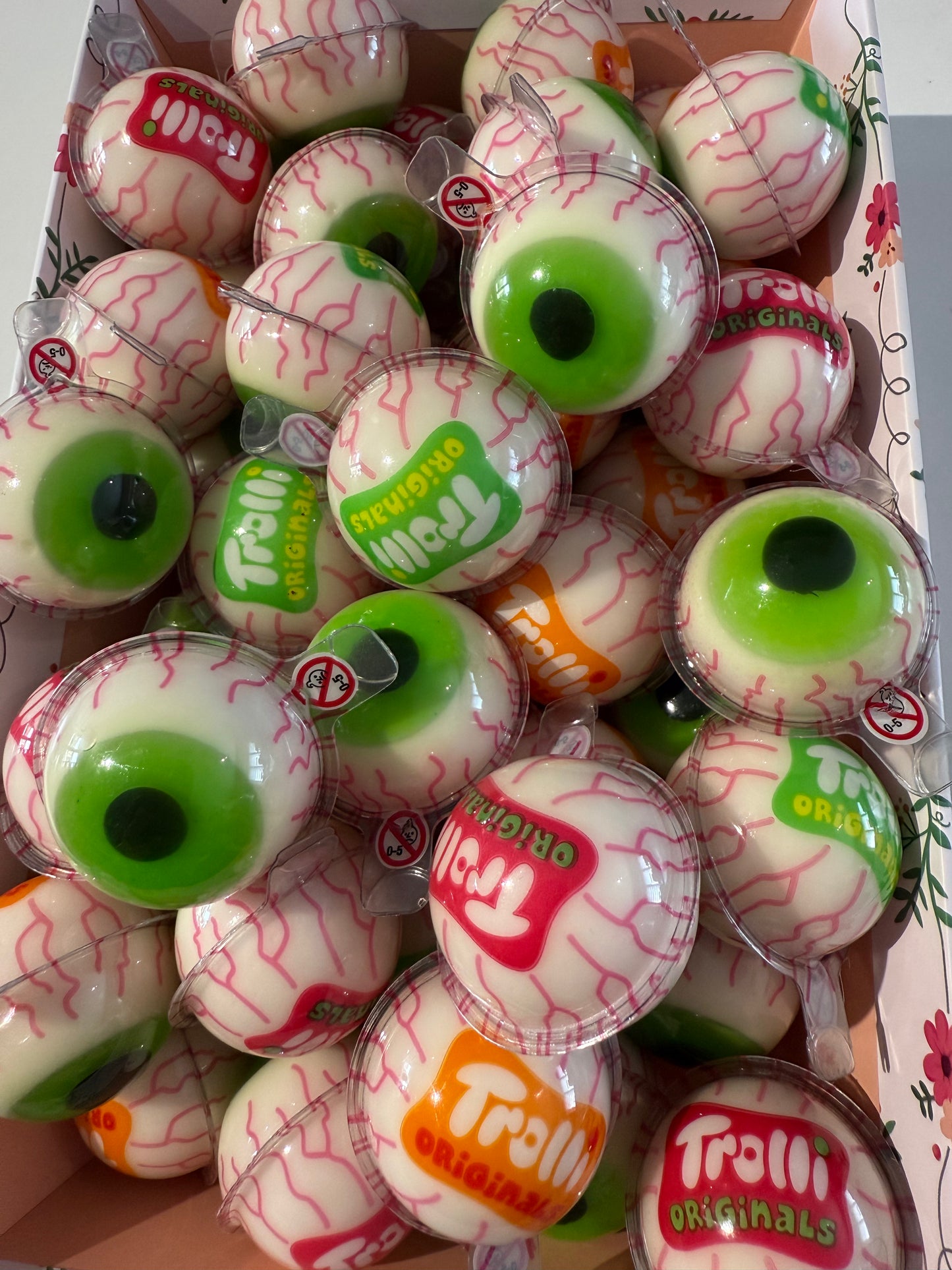 Yeux trolli vert 1 pc
