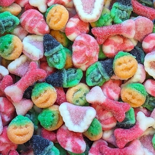 Mix terror Halloween 👻 acidulé 100 gr