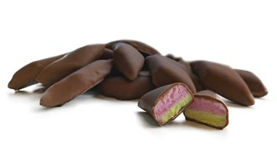 Guimauve enrobé de chocolat 100 gr