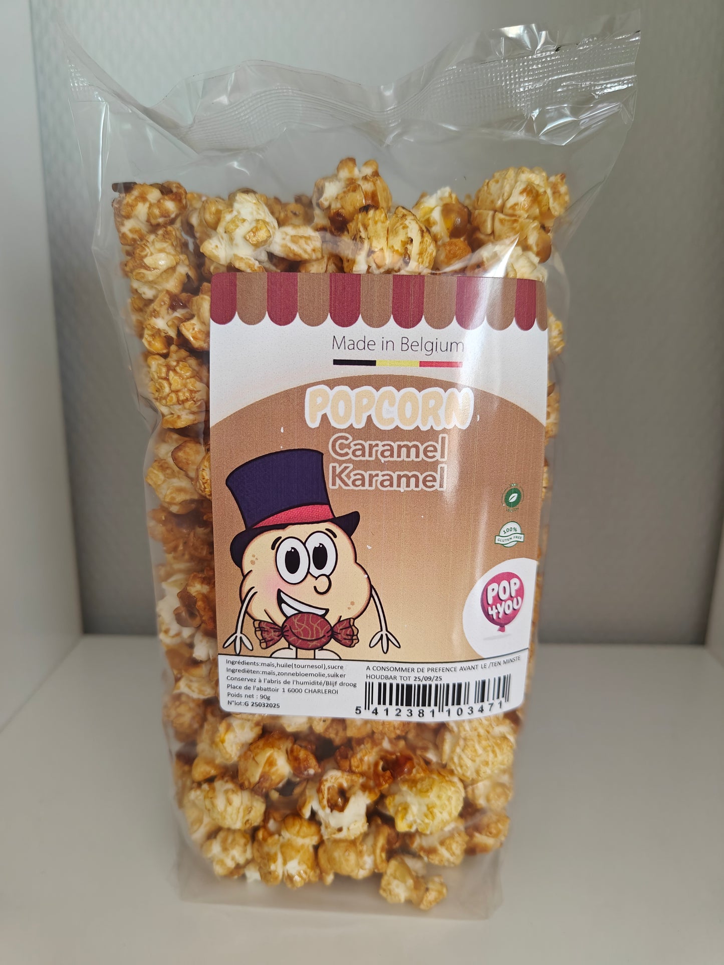 Pop corn 🍿 caramel 1 sachet