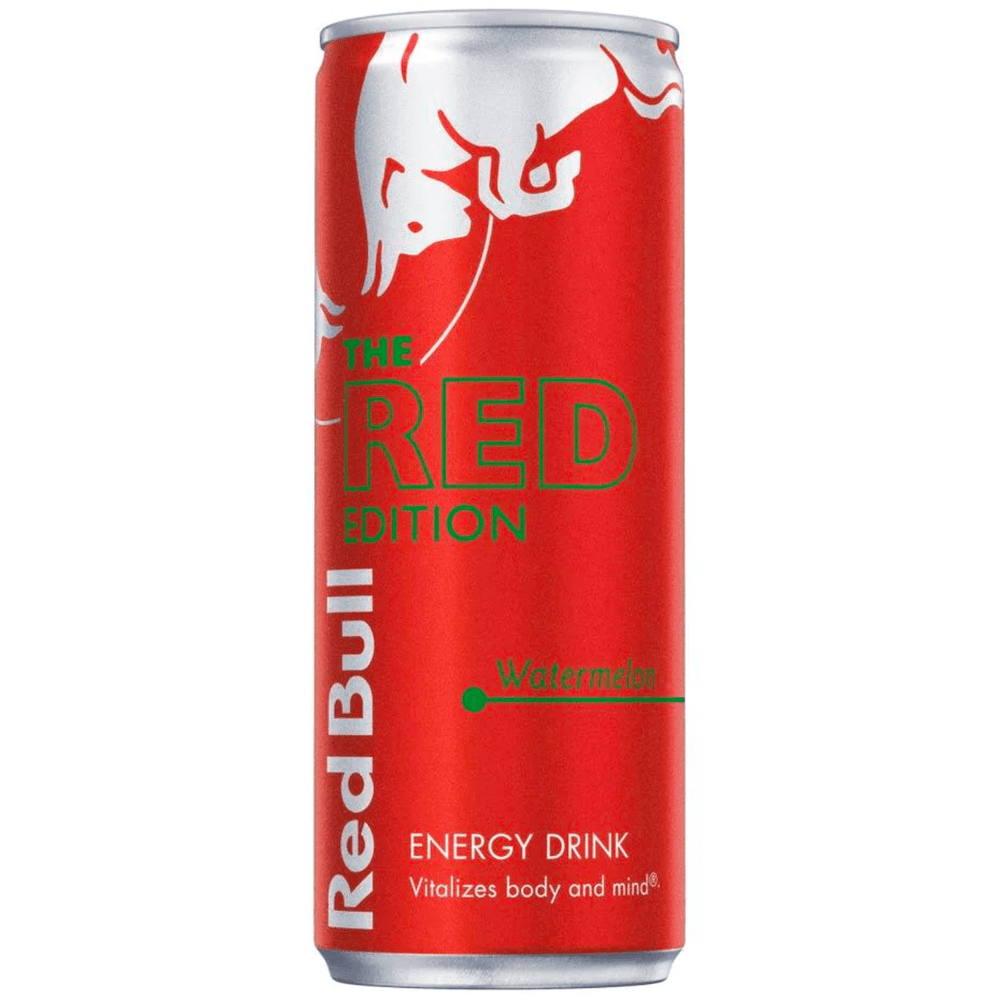 Red bull watermelon 1 pièce (à l'achat de 4 red Bull 1 gratuit note ton goût gratuit en commentaire )