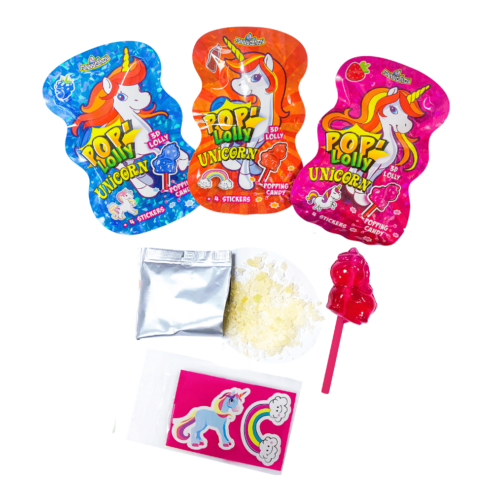 Sucette licorne 🦄 framboise 1 pièce