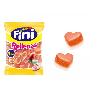 Cœur fourré pêche sucré 100 gr
