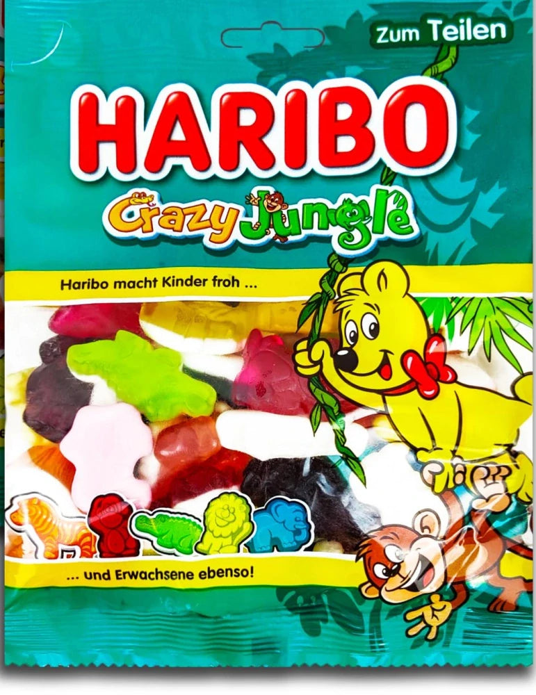Crazy jungle Haribo 100 gr