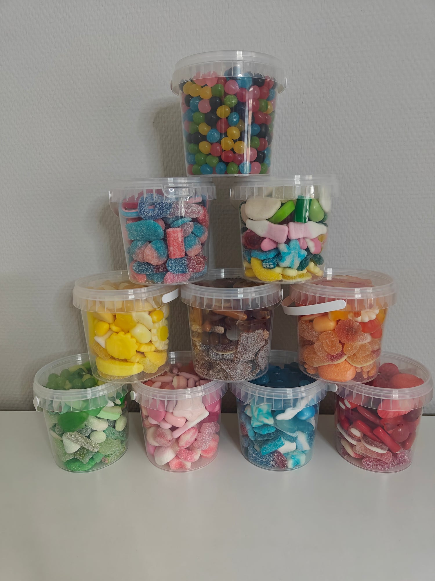 Seaux de bonbons 🍬