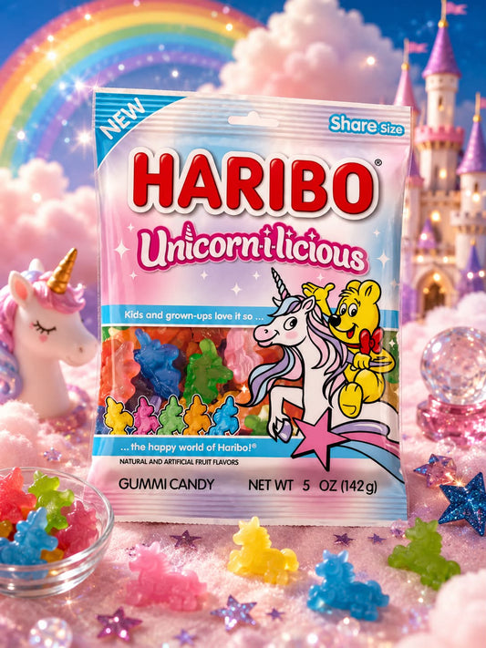 Sachet licorne haribo 175 gr