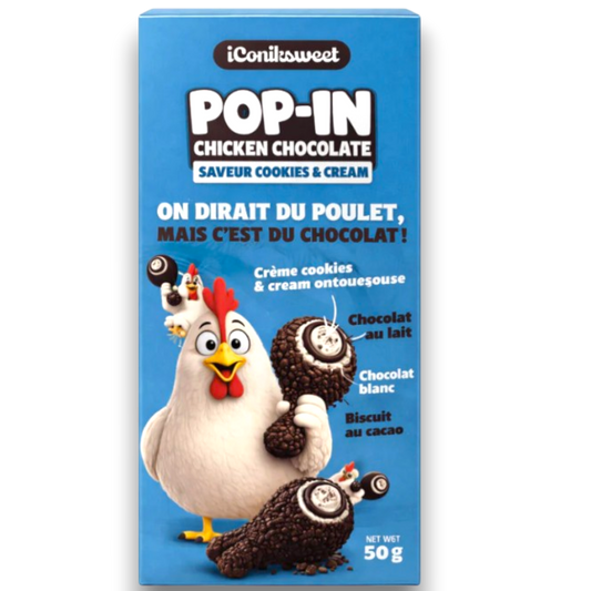Pop in chicken chocolat oreo 1 pc
