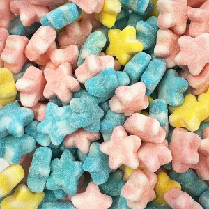 Étoile sucrée multicolore 100 gr