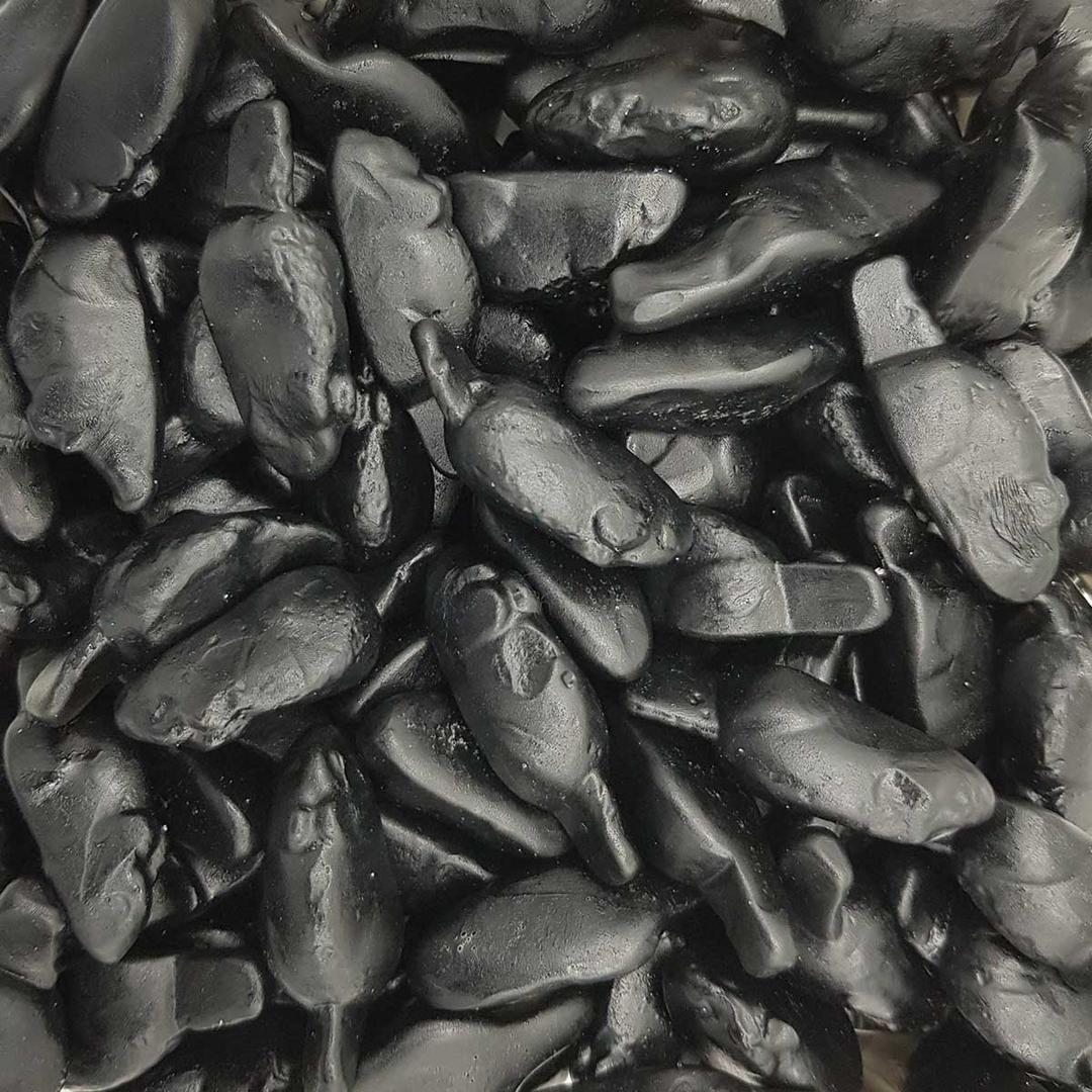 Souris noire Astra 100 gr