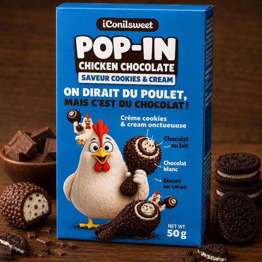 Pop in chicken chocolat oreo 1 pc