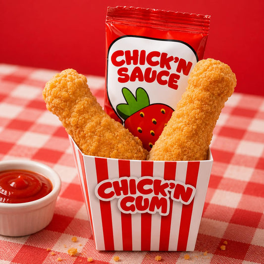 Chicken gum Bubble gum 1 pc