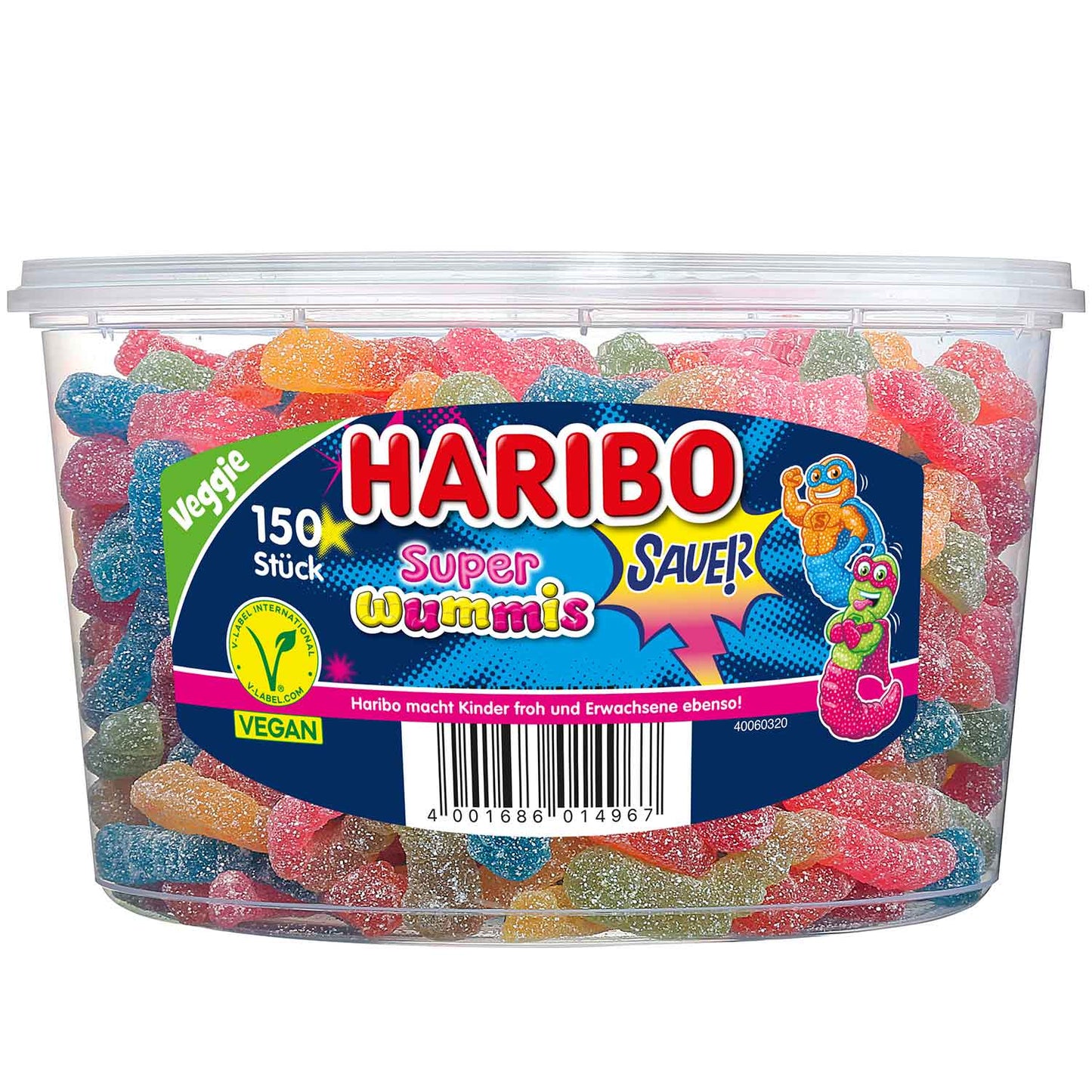 Vers sucré haribo 100 gr