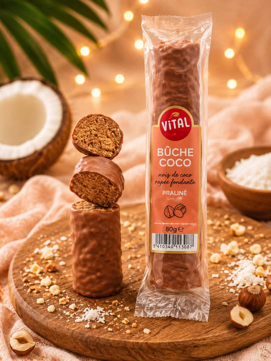 Bûche coco Mokka lait 1 pc 80 gr