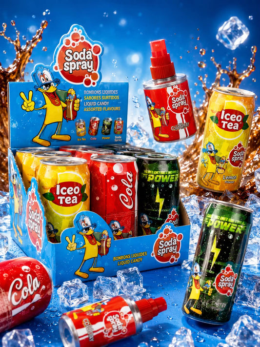 Spray soda cola 1 pièce