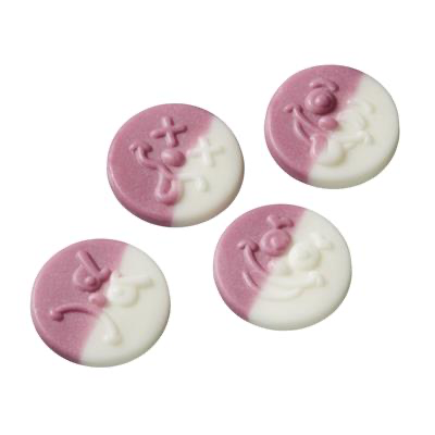 Smiley vanille framboise 100 gr