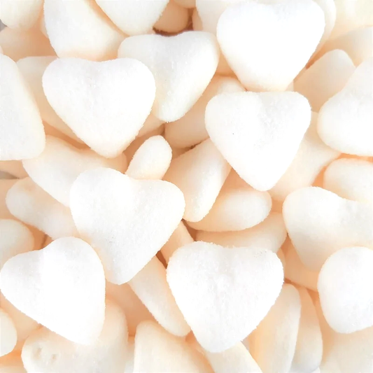Cœur blanc sucré vanille 100 gr