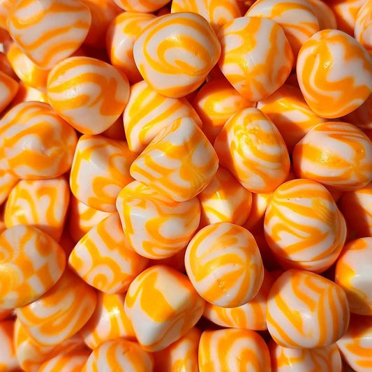 Bisous pêche lisse 100 gr