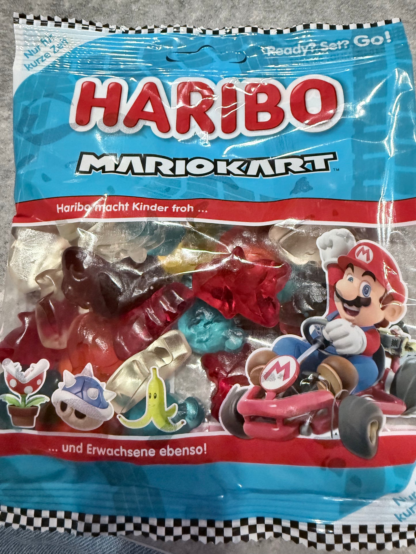 Sachet mariokart haribo 160 gr