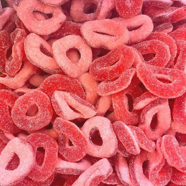 Anneau fraise sucré 100 gr