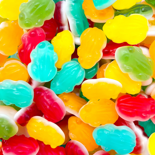 Grenouille multicolore jelly joy 100 gr