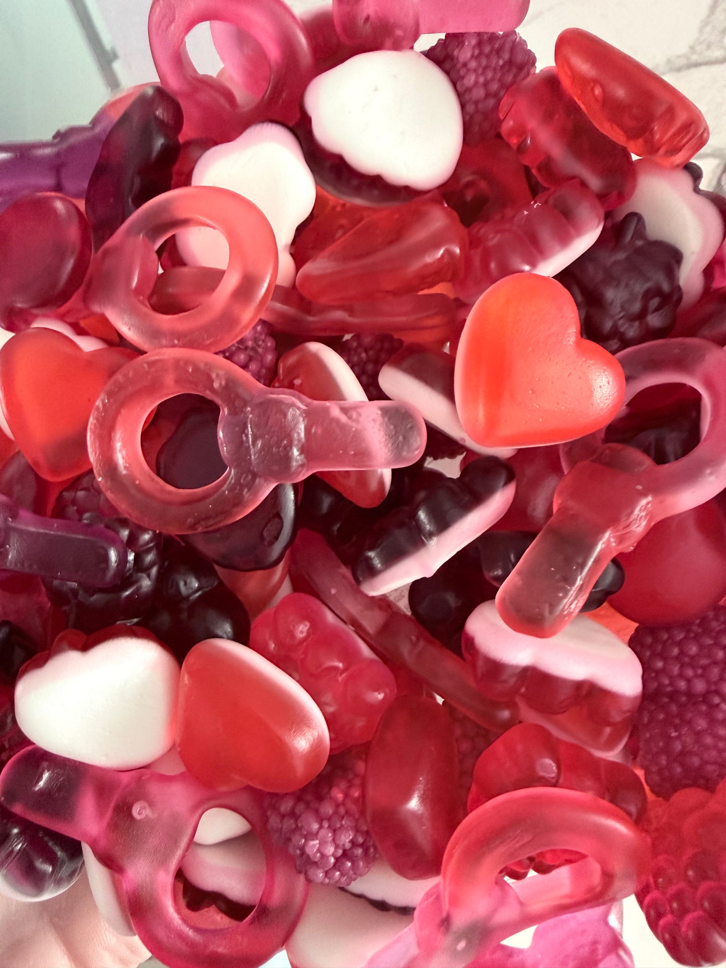 Mélange rouge haribo 100 gr