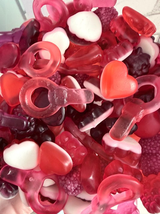 Mélange rouge haribo 100 gr