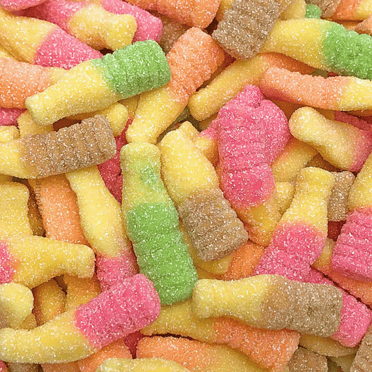 Coca bubbliz tropical lutti 100 gr