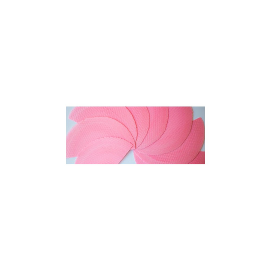 Gaufrette éventail fraise 5 pièces