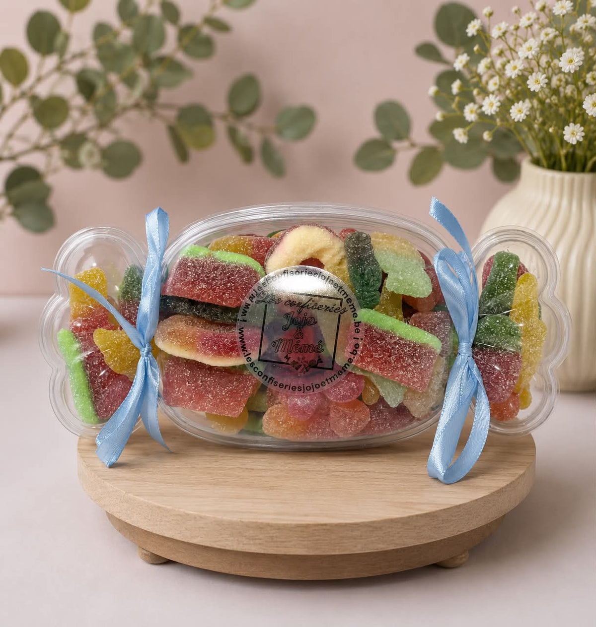 Bonbon remplis avec 500 gr de bonbons citriques