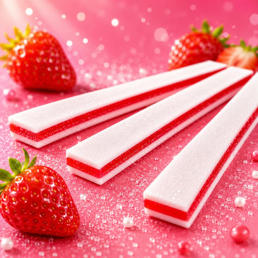 Sandwich fraise blanc 1 pièce