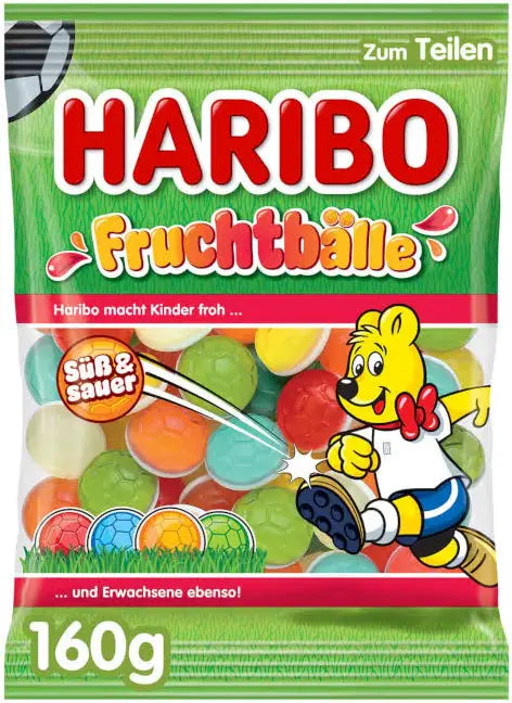 Ballon de foot haribo 100 gr