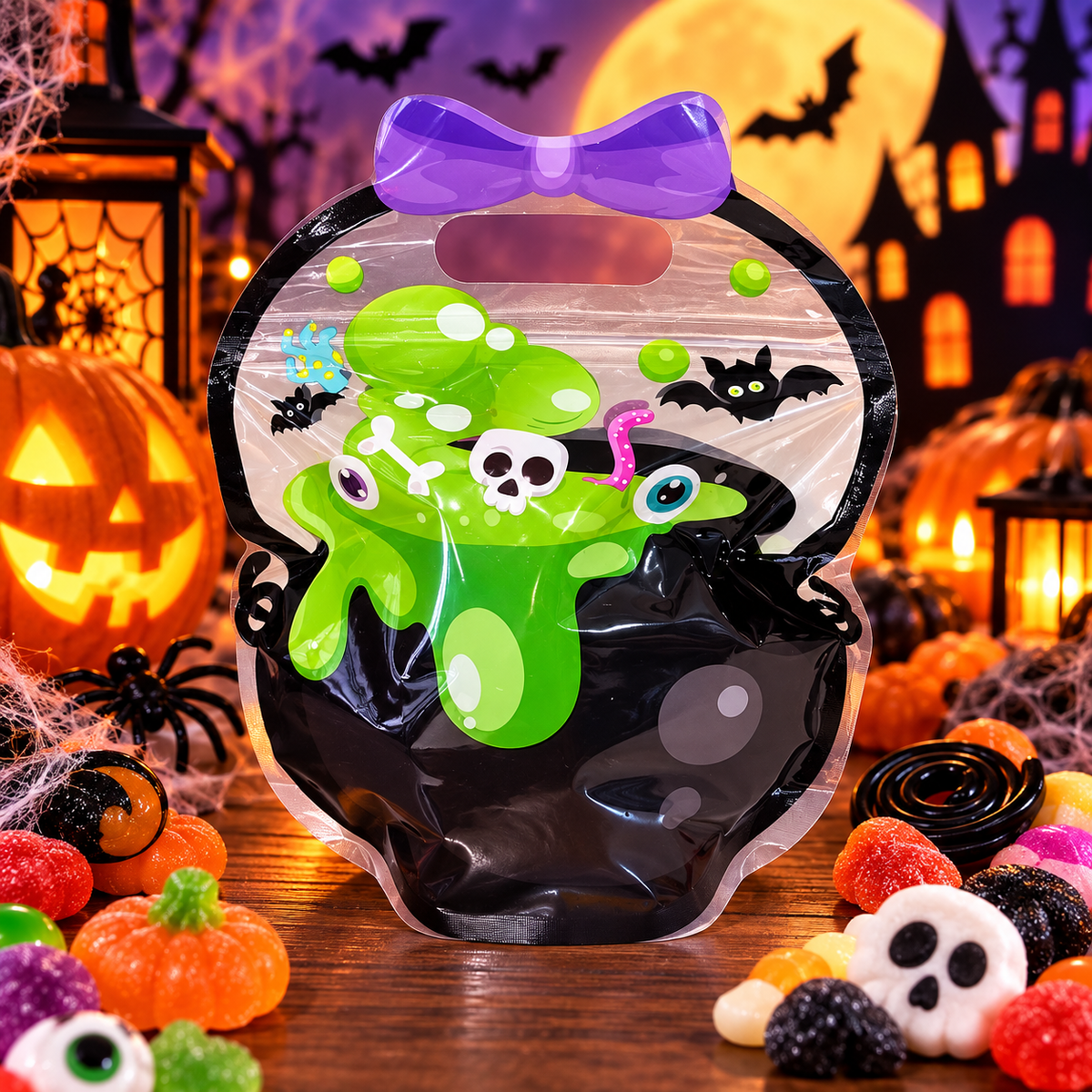 Sachet noir mix Halloween 300 gr