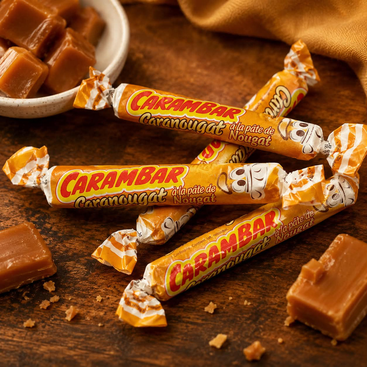 Carambar nougat 1 pièce