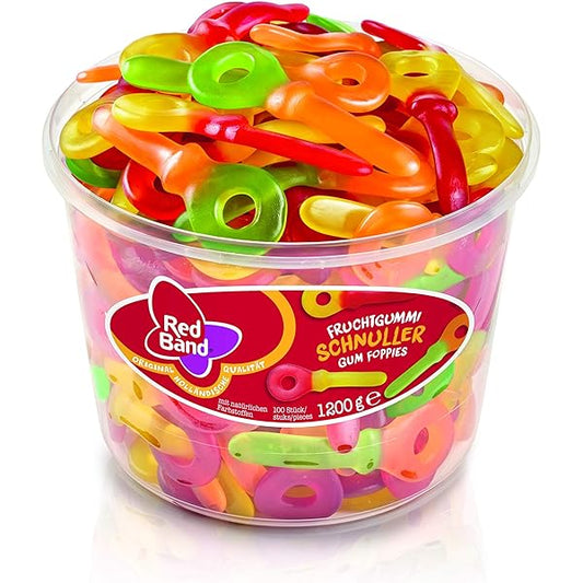 Grande tétine lisse fruit  red band 100 gr
