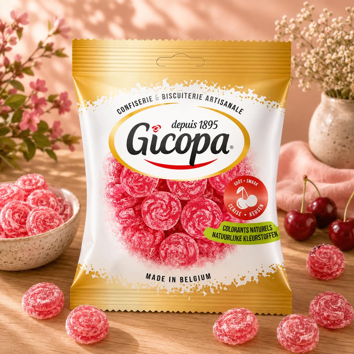 Gicopa rose à la cerise 100 gr