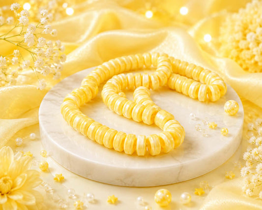 Collier jaune pc