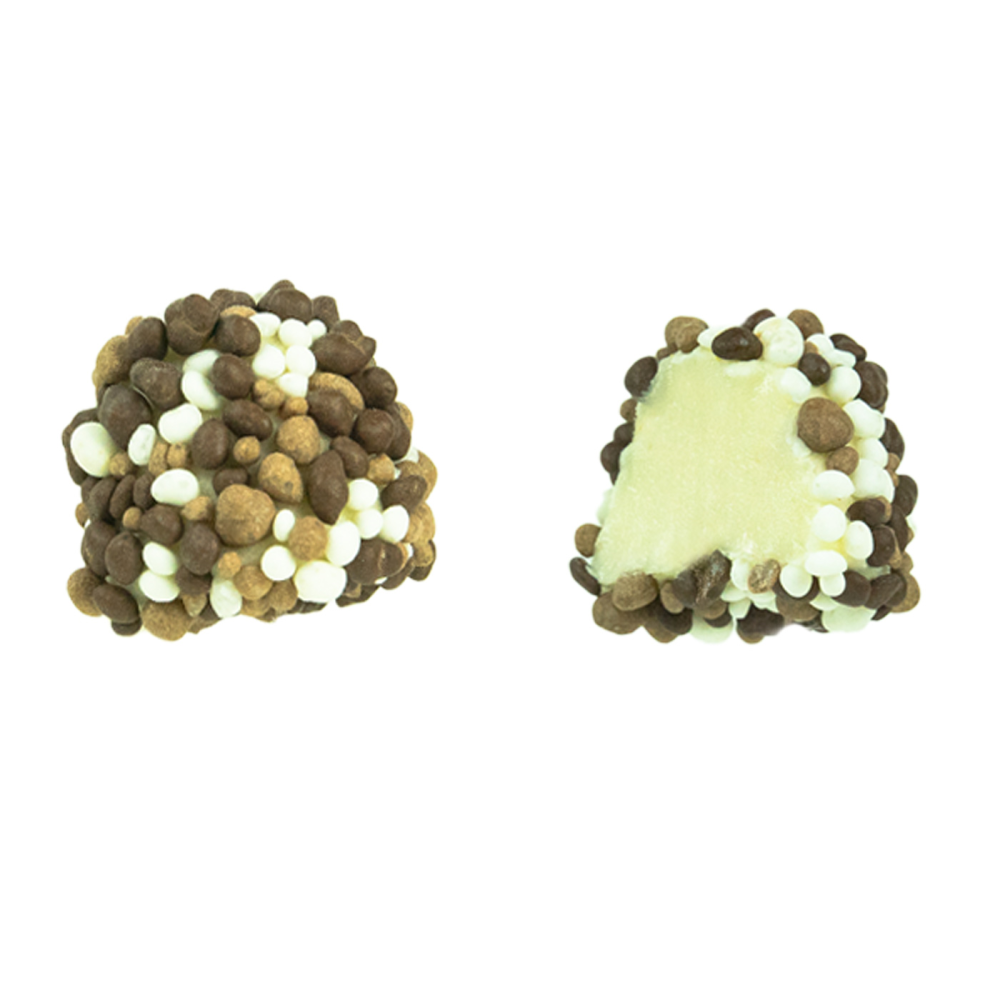 Astéroïdes crunchy 3 chocolats 100 gr