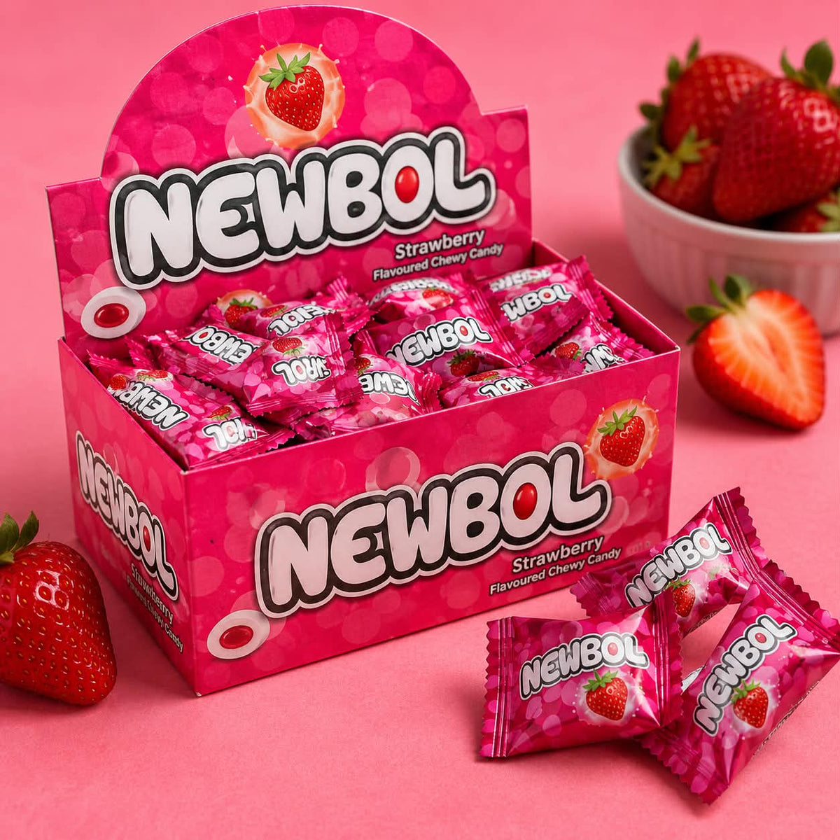 Chique newbol fraise 1 pièce
