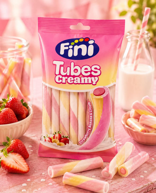 Sachet tube fraise banane 🍌 🍓 80 gr