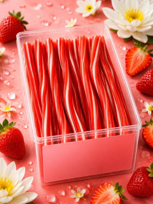Tube fraise & fleur d'eau 1 pièce