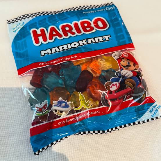 Sachet mariokart haribo 160 gr